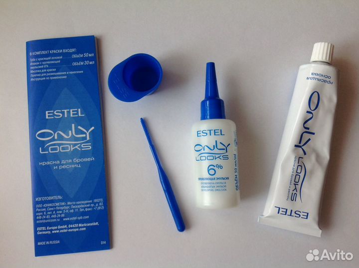 Краска для бровей и ресниц