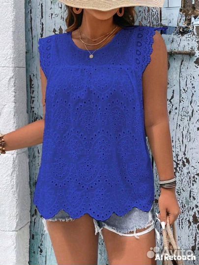 Лёгкие женские блузки из мерлевки большие размеры