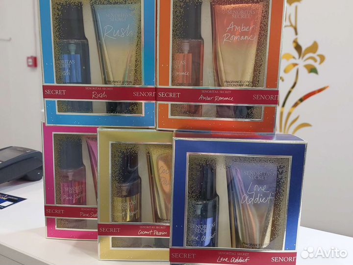 Набор 2в1, духи +лосьон Victoria secret 75ml