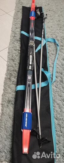 Лыжи коньковые Atomic Redster S5 165см+палки,чехол