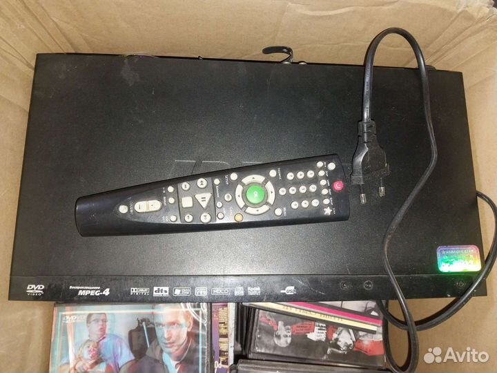 Dvd плеер с usb + диски