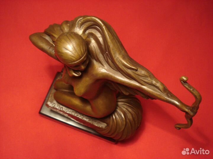 Стрелец Sagittarius 1985г Бронза Италия 26см Декор