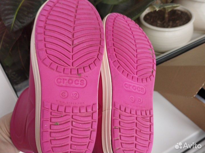 Резиновые сапоги crocs