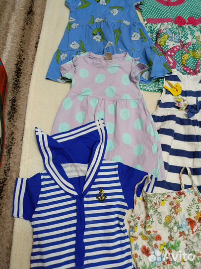 Вещи пакетом для девочки 92 98