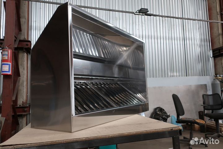 Вытяжной зонт нержавейка(aisi430-аргон),Вентиляция