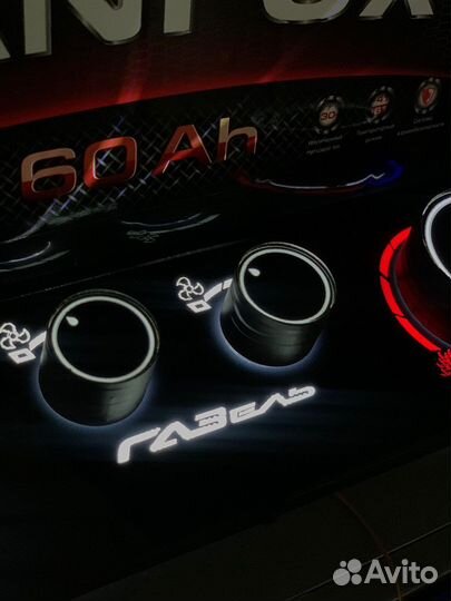 Ручки управления отопителем газель светодиодная