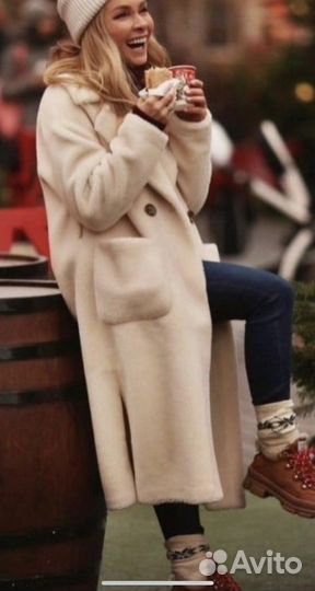 Шуба из эко меха новая