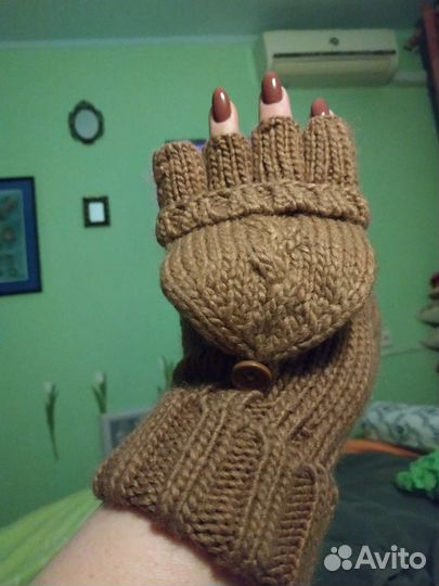 Перчатки митенки
