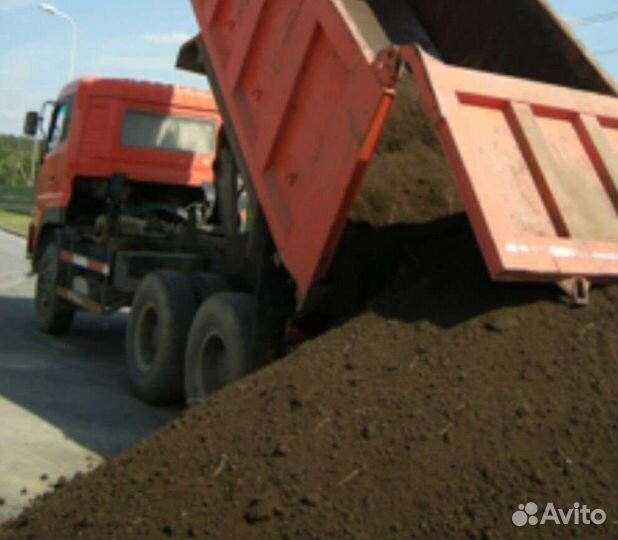 Земля чернозем Усады Сапуголи Столбище 25 тонн