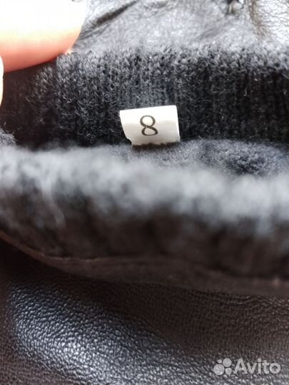 Перчатки женские кожаные 8 размер
