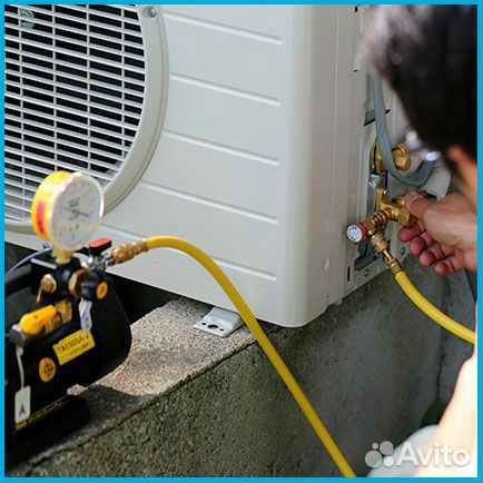 Обслуживание кондиционеров, заправка, чистка