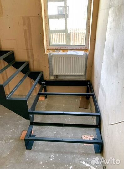 Облицовка бетонных лестниц