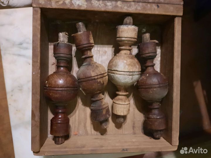 Столбики ножки старинные ручка СССР