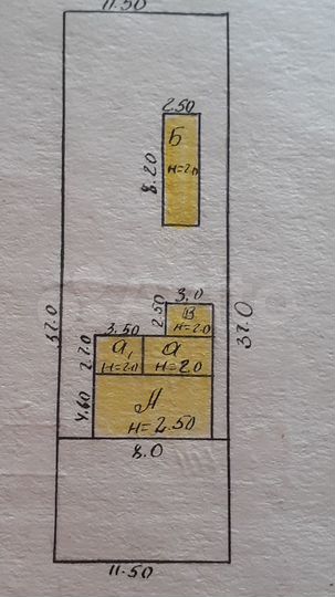 Дом 40,6 м² на участке 10 сот.