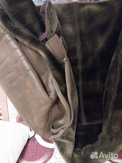 Куртка дубленка мужская