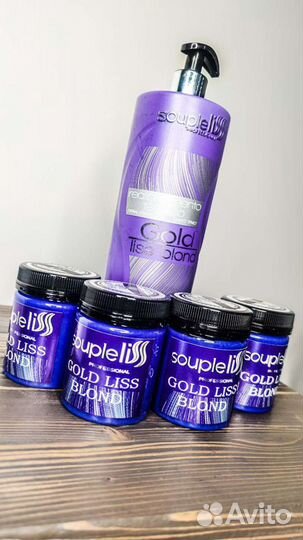 Кератин Soupleliss gold Liss Blond