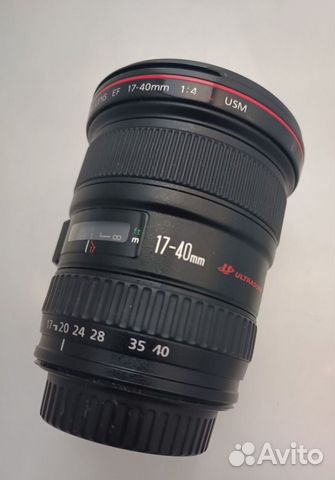 Объек�тив Canon EF 17-40mm F 4L б/у