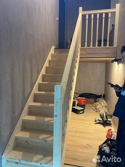 Компактные лестницы на 2этаж