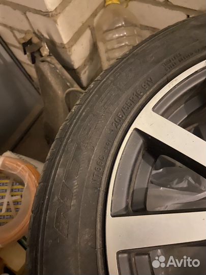 Летняя резина на дисках r16 205*55