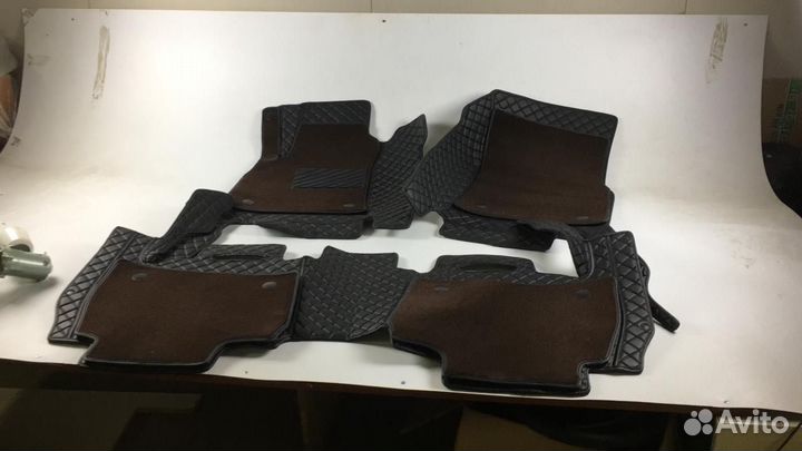 3D Коврики Range Rover Салон Багажник из Экокожи