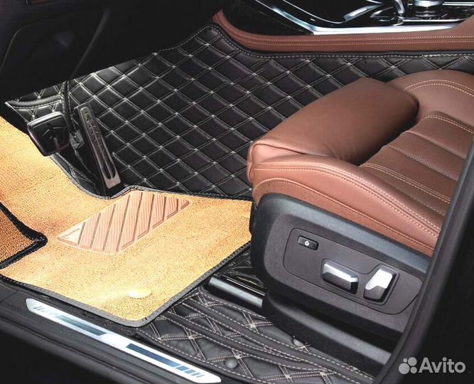 3D Коврики Lexus Салон Багажник из Экокожи