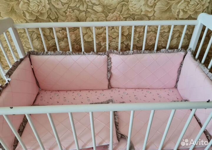 Бортики в детскую кроватку