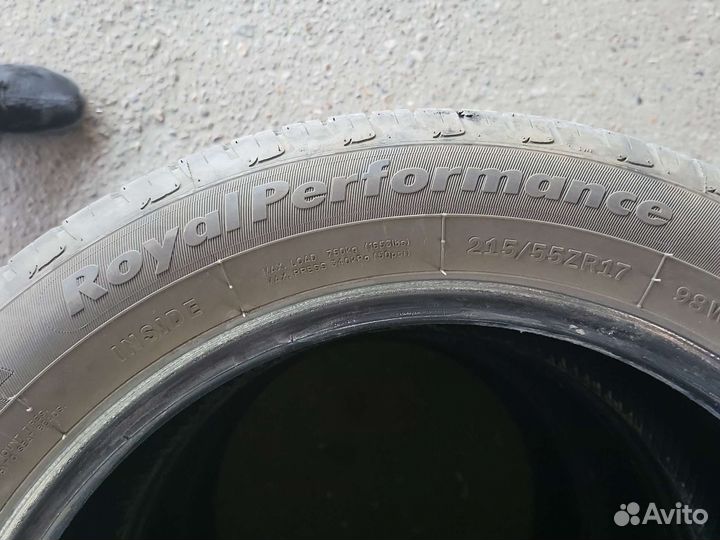 Royal Black Royal Performance 215/55 R17 204ZR