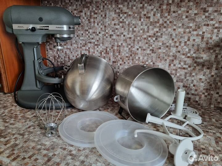 Планетарный миксер kitchenaid professional