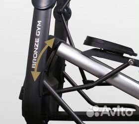 Эллиптический тренажер bronze GYM EM PRO turbo
