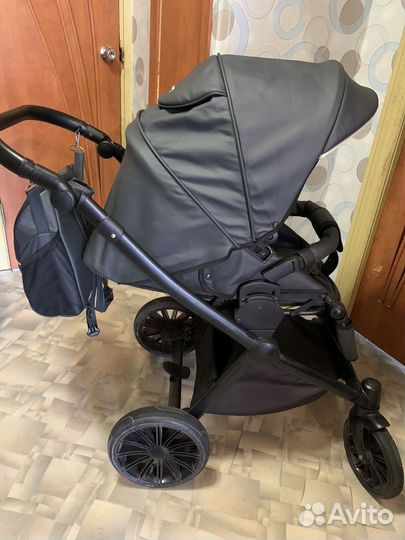 Коляска sonic soft 2 в 1 эко кожа