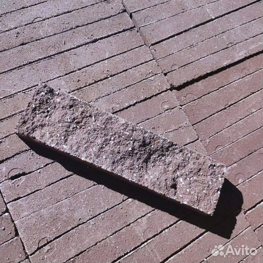 Колотый кирпич облицовочный