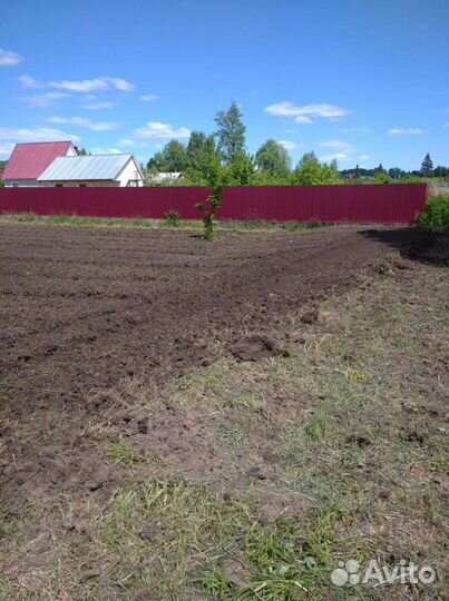 Услуги трактора вспашка фрезерования скос бурьяна