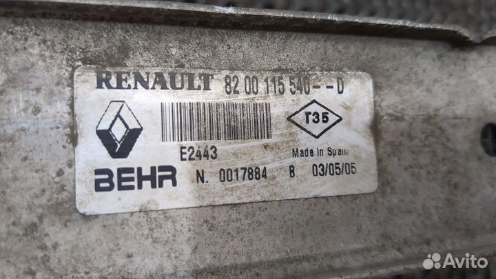 Радиатор интеркулера Renault Megane 2, 2005