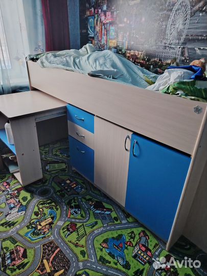 Детская кровать до 10л