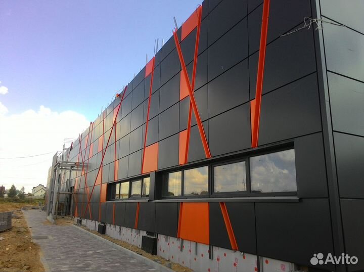 Фасадные металлоскассеты