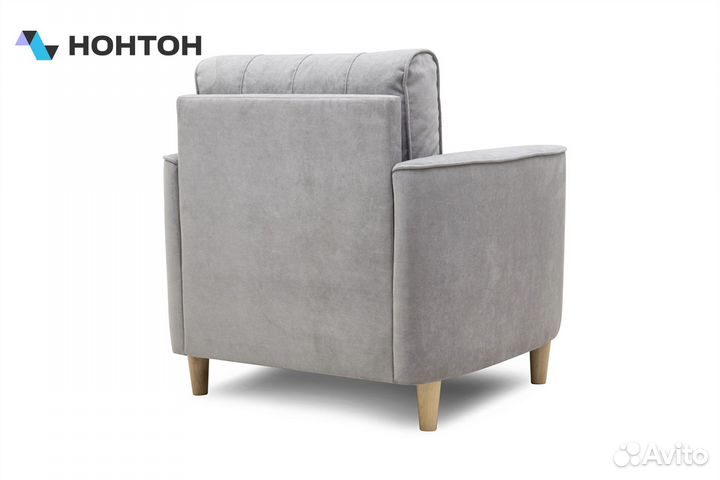 Кресло Лора серое