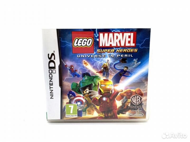 Lego Marvel Super Heroes, б/у, английский (DS)