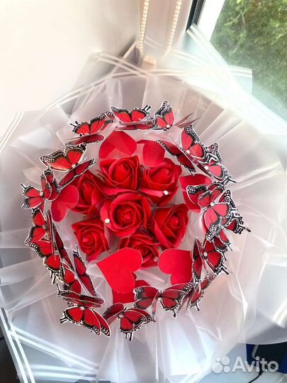 Букет из бабочек