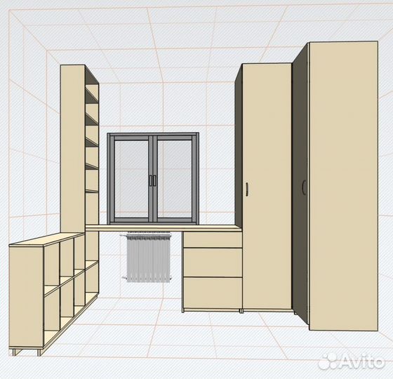 Проектирование, сборка корпусной мебели