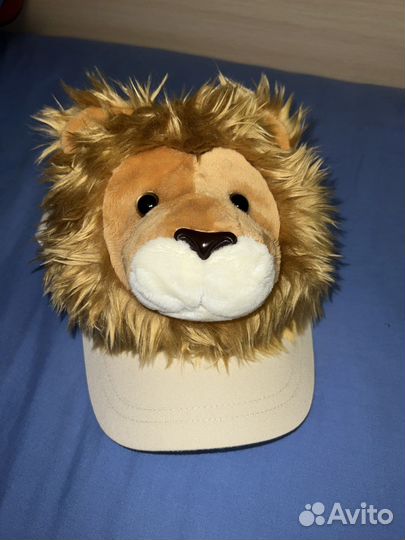 Кепка, бейсболка, шапка со львом р.52-56