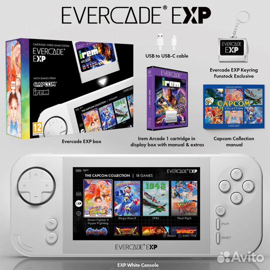 Evercade EXP White Edition
