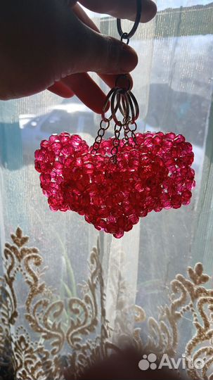 Брелки в виде сердца