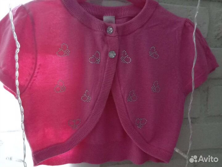 Болеро для девочки на 4-9лет