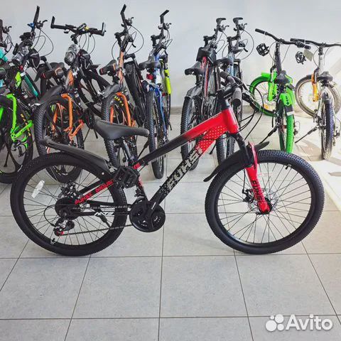 Велосипед горный Fuhsi, колесо 24. Новинка. Гарант