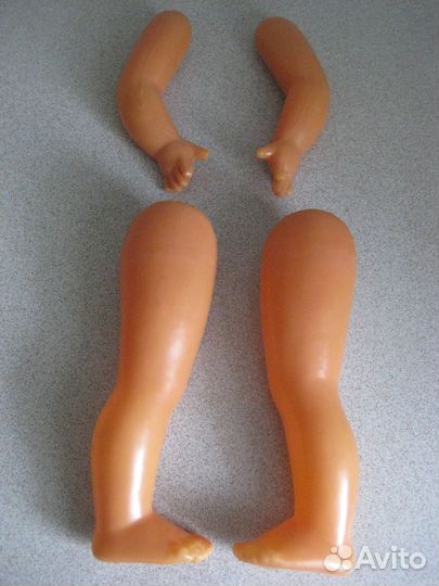 Кукла большая СССР. Детали