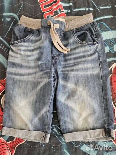 Джинсовые шорты для мальчика