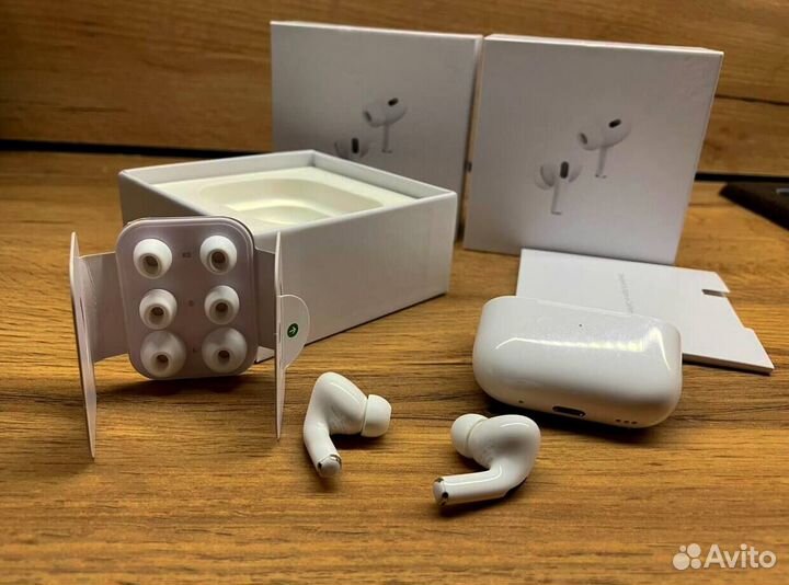 Наушники AirPods про 2 Type-C Премиум+ чехол