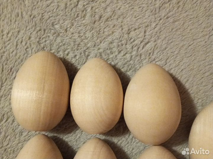 Яйцо деревянное заготовка 7 см