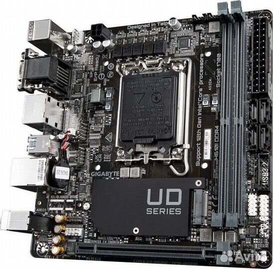 Материнская плата gigabyte H610I lga 1700