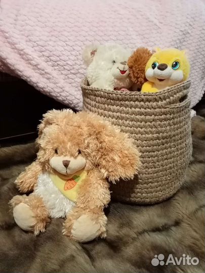 Корзина из джута